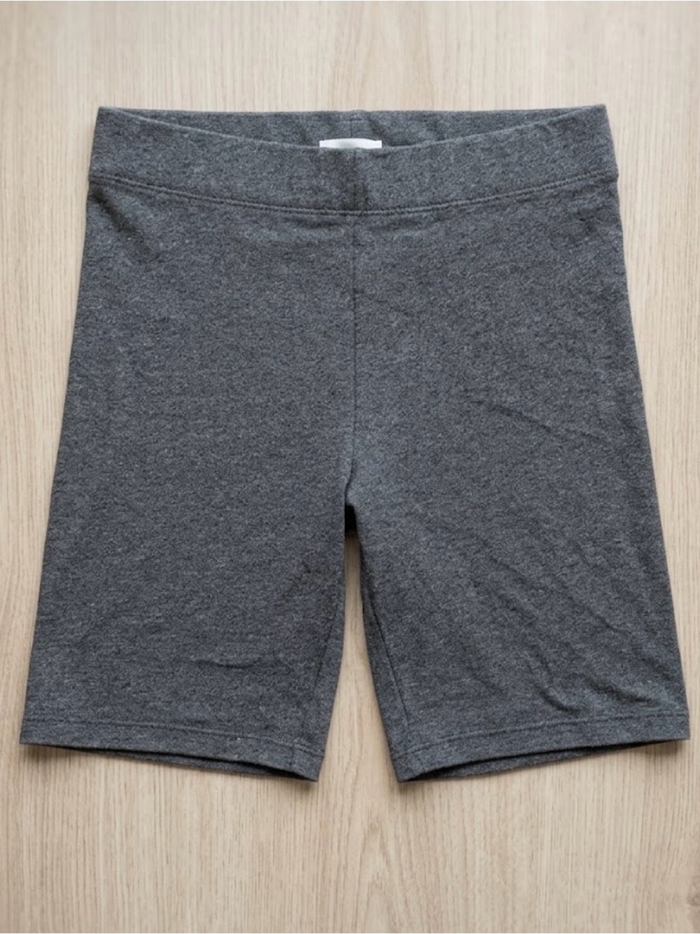 Forever 21 Women's Charcoal Grey Biker Shorts - Like New Condition (Size M)